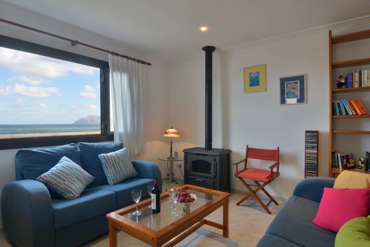 Front Line Beach Apartment In Son Serra 松塞拉德马里纳 外观 照片