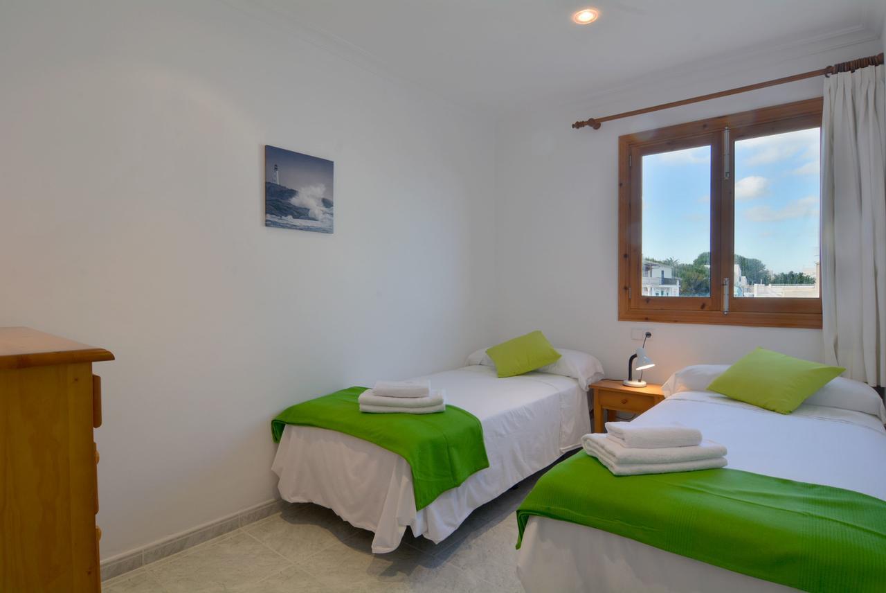 Front Line Beach Apartment In Son Serra 松塞拉德马里纳 外观 照片
