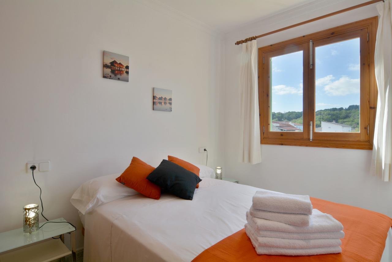 Front Line Beach Apartment In Son Serra 松塞拉德马里纳 外观 照片